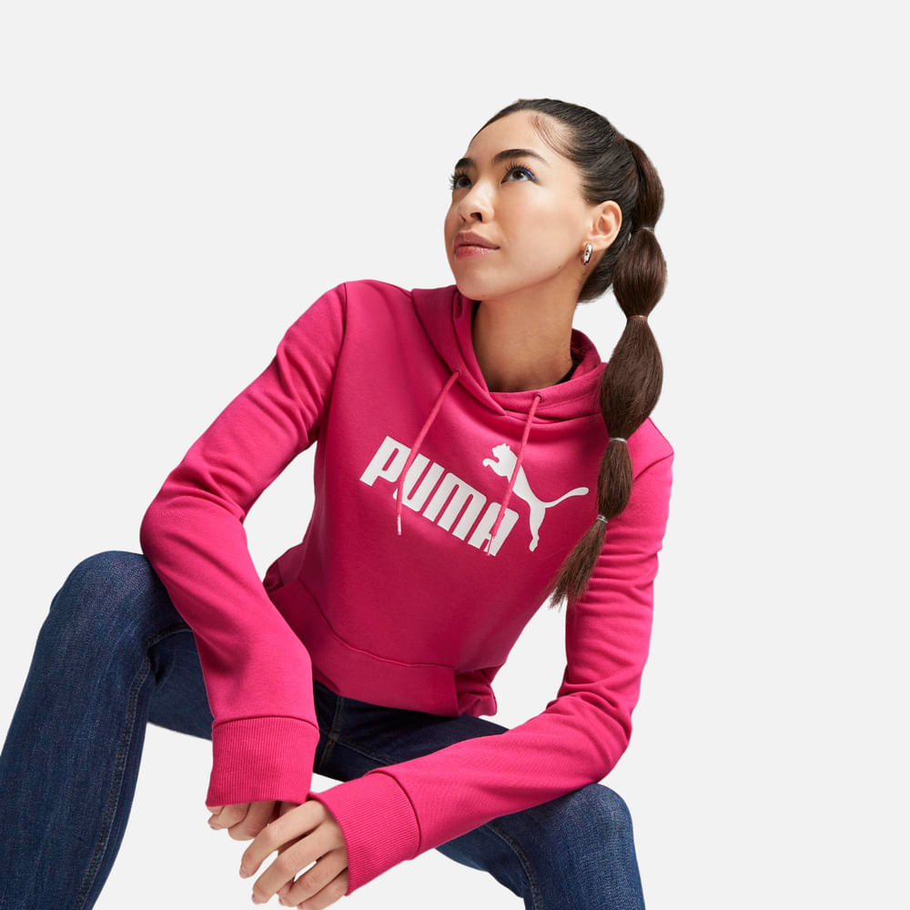 Sudadera con Puma para Mujer ESS Logo Hoodie TR